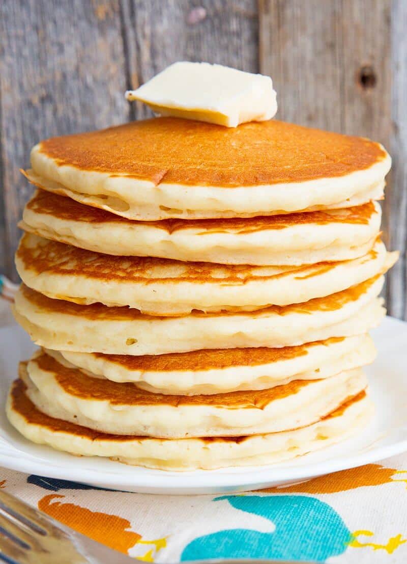 The BEST Homemade Pancake Recipe From Scratch