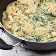 Easy Chicken Florentine