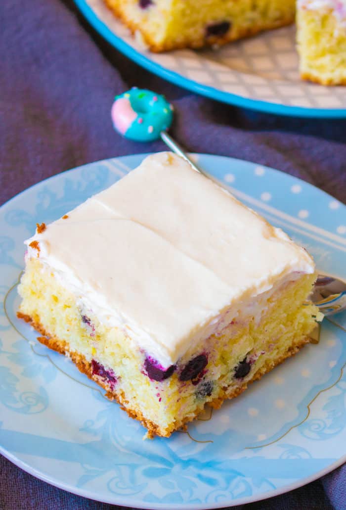 Lemon Blueberry Coffee Cake