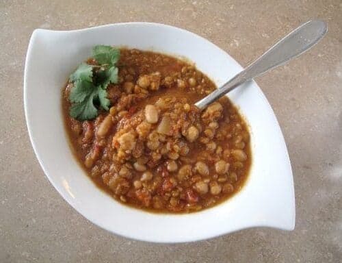 lentil bean soup