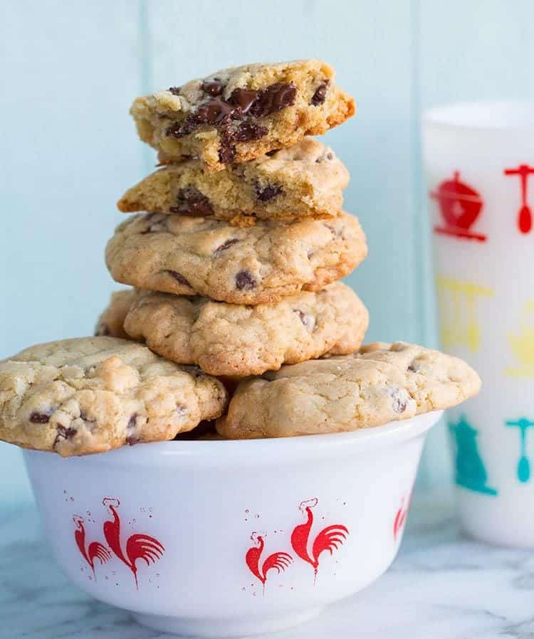 Chocolate Chip Cookie Recipe: Thick N’ Chewy - The Kitchen Magpie