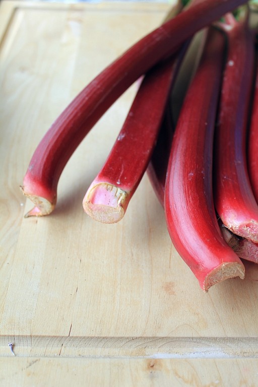 some red vegetable stems