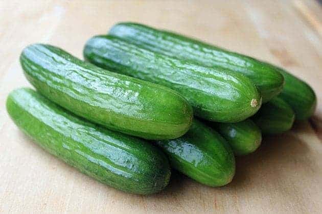 close up of green vegetables in the table