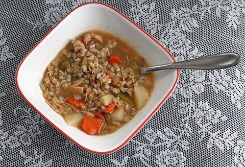 Chicken Barley Soup A New Crockpot The Kitchen Magpie