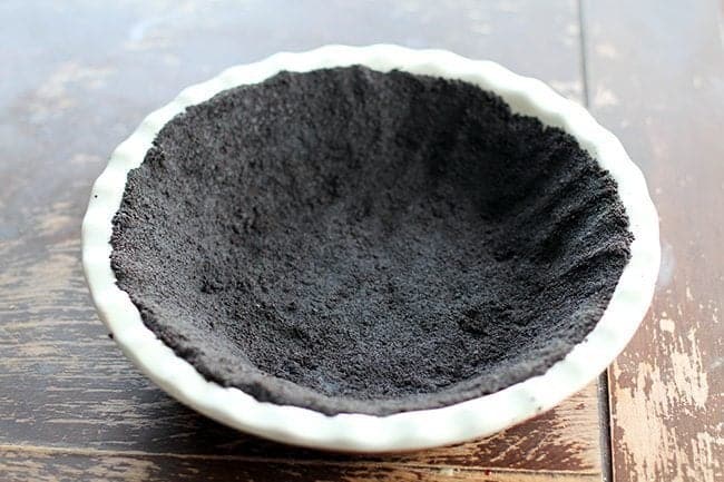 deep pie dish with super-duper thick crust