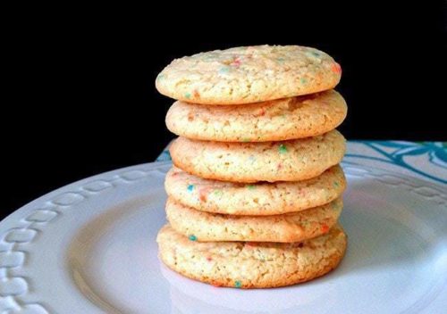 Rainbow Bit Cake Mix Cookies The Kitchen Magpie 1029