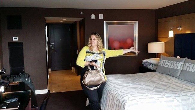 Hotel Room Tour The Aria Las Vegas The Kitchen Magpie