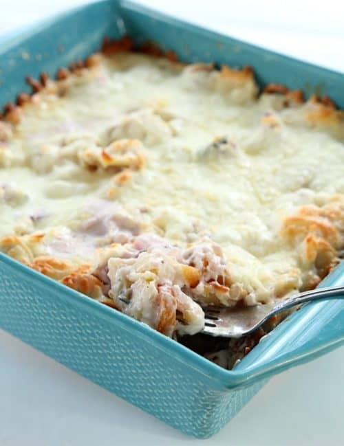 Vegetable & Cheese Tortellini Casserole - The Kitchen Magpie