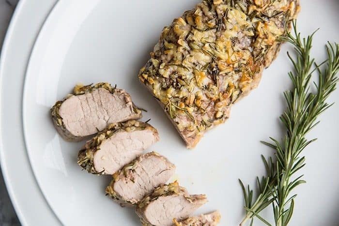 Rosemary Garlic Parmesan Pork Tenderloin The Kitchen Magpie 0001