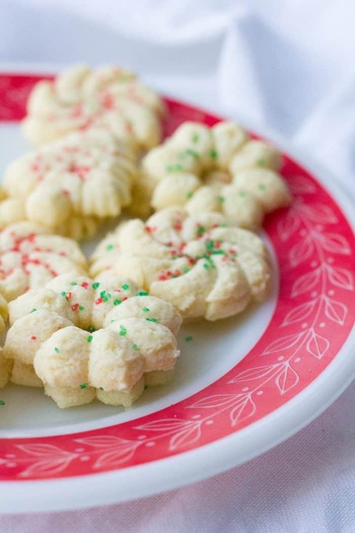 Old Fashioned Classic Spritz Cookies - The Kitchen Magpie