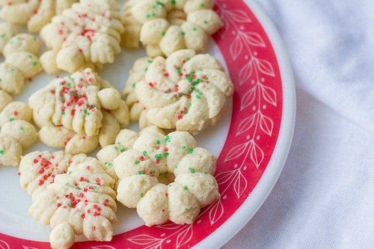 Old Fashioned Classic Spritz Cookies - The Kitchen Magpie