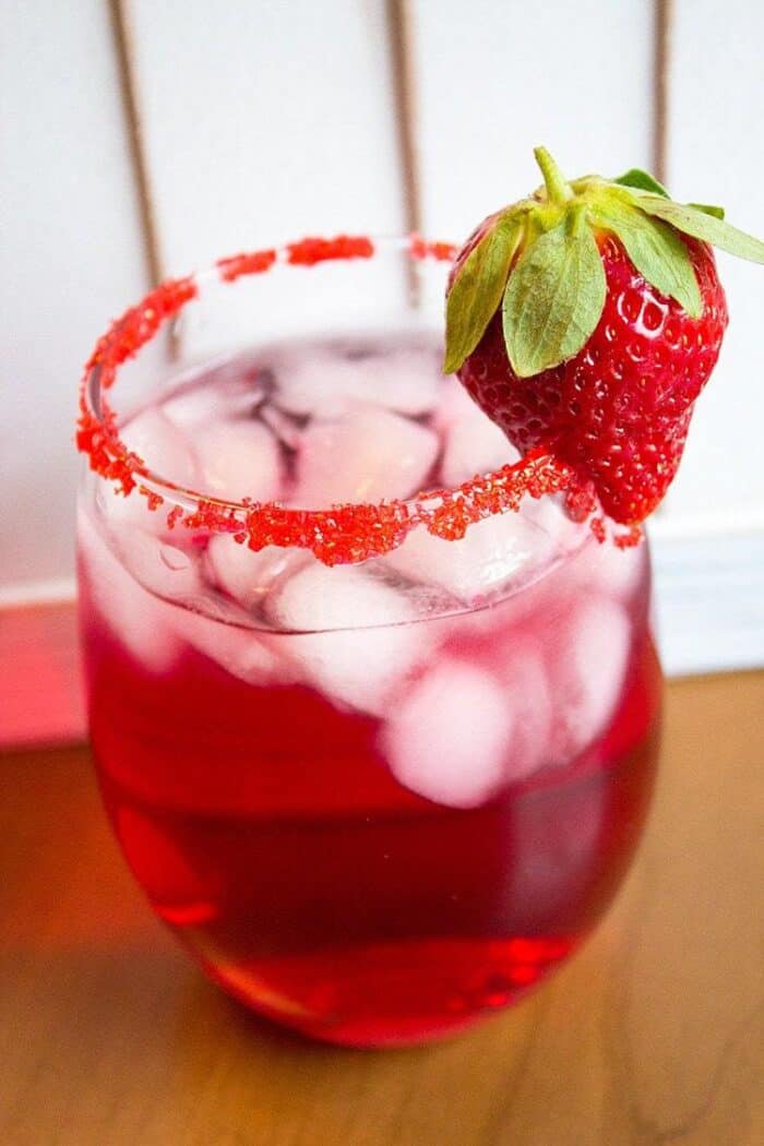 Valentine's Day Cocktail Recipe - The Scarlet Kiss