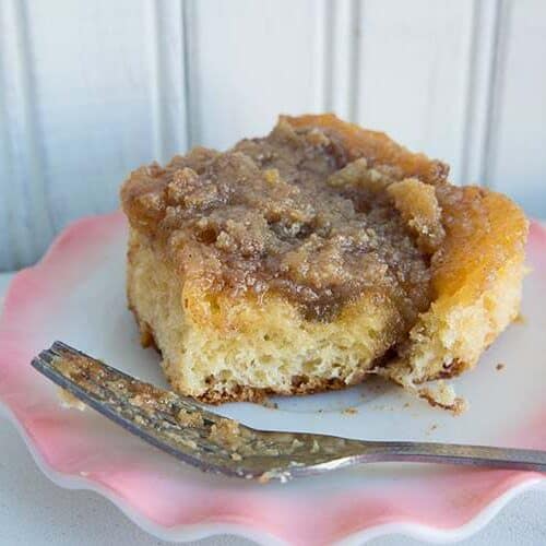 Brown Sugar Caramel Cream Cinnamon Buns - The Kitchen Magpie