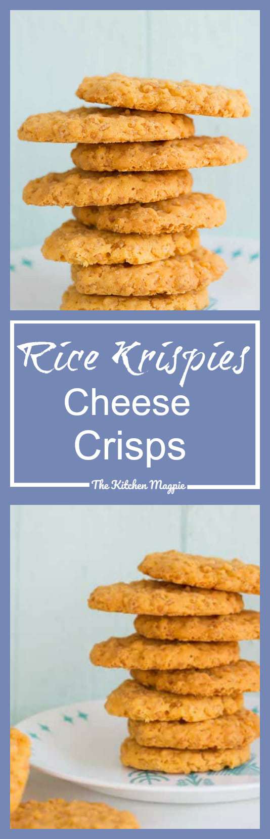 Rice Krispies Cheese Crisps - The Kitchen Magpie