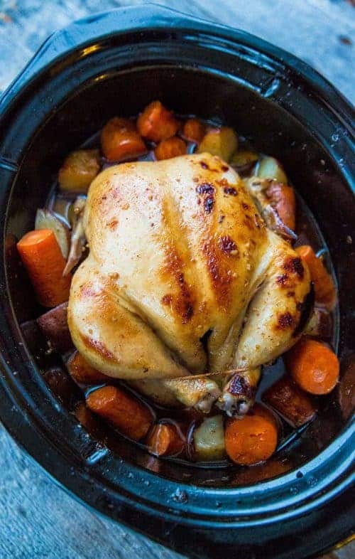 Crock Pot Honey Garlic Chicken & Vegetables The Kitchen Magpie