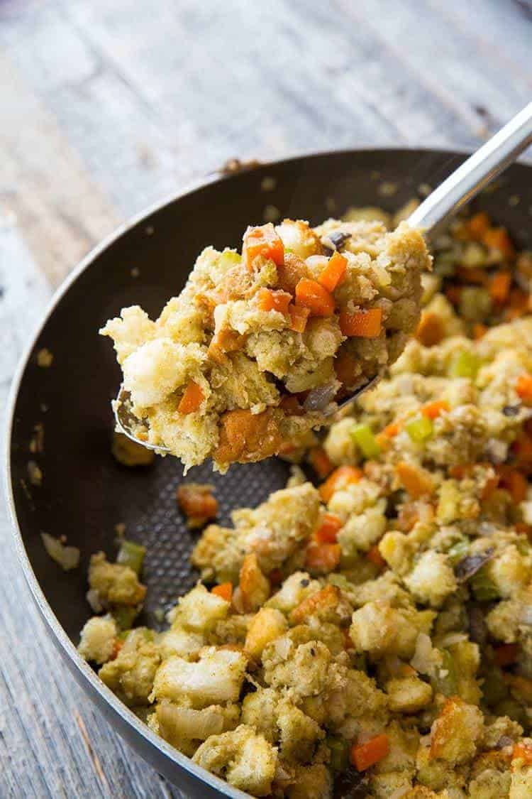 Copycat Homemade Stovetop Stuffing