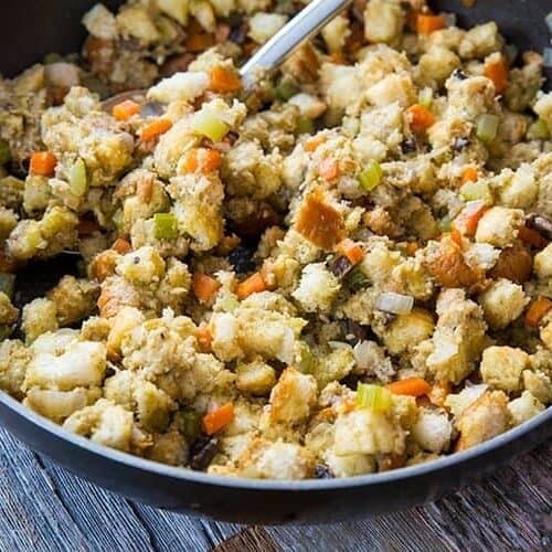 Mom's Homemade Stove Top Stuffing - The Kitchen Magpie