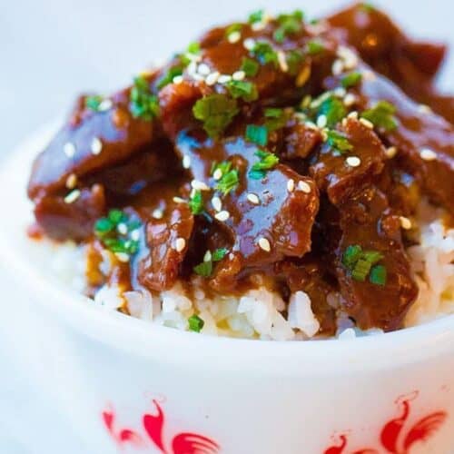 beef mongolian instant pot