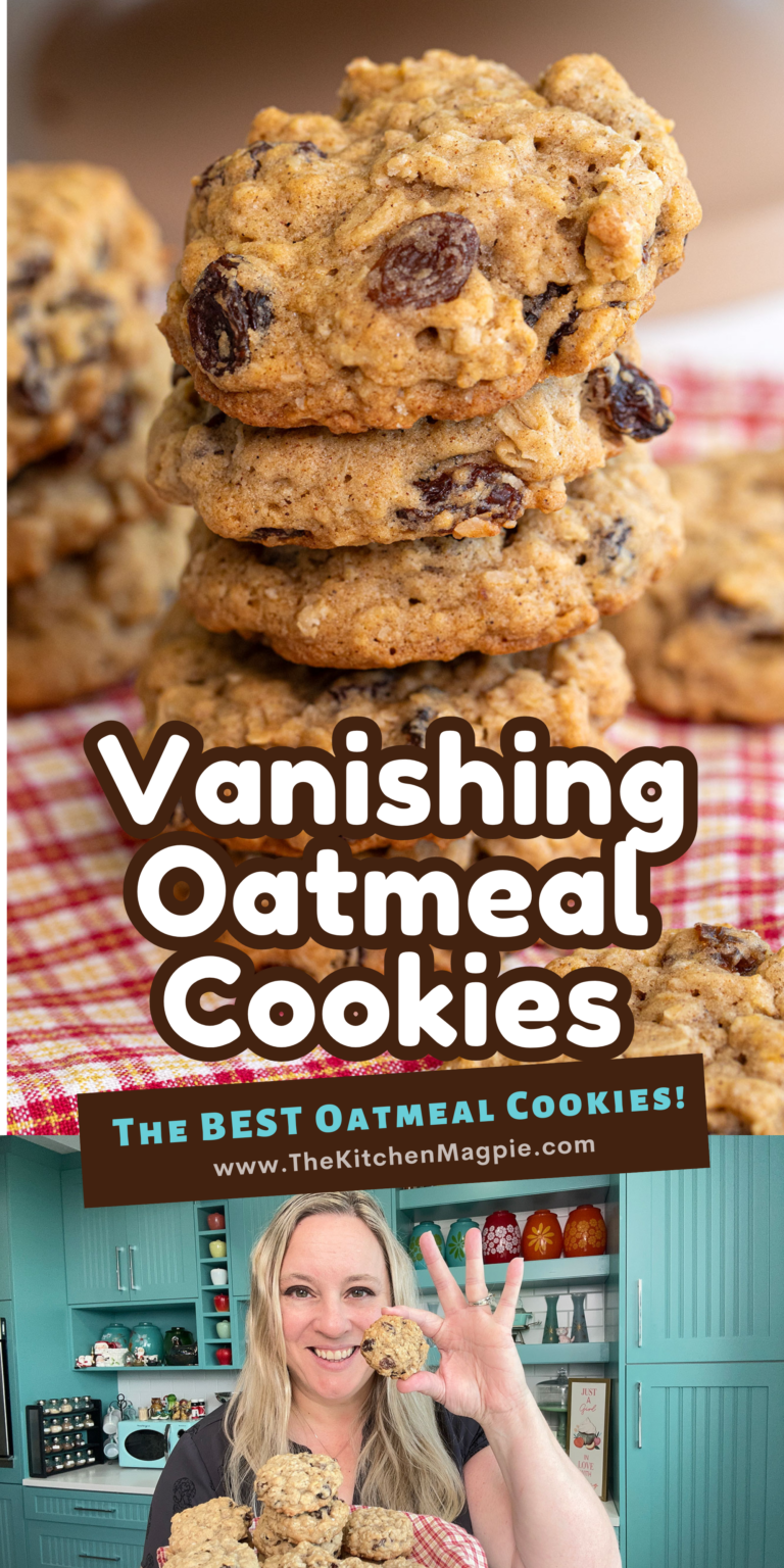 Dads Vanishing Oatmeal Raisin Cookies The Kitchen Magpie