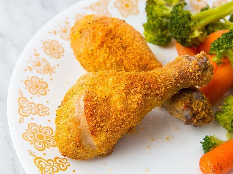 The Best Crispy Oven Baked Chicken Legs The Kitchen Magpie