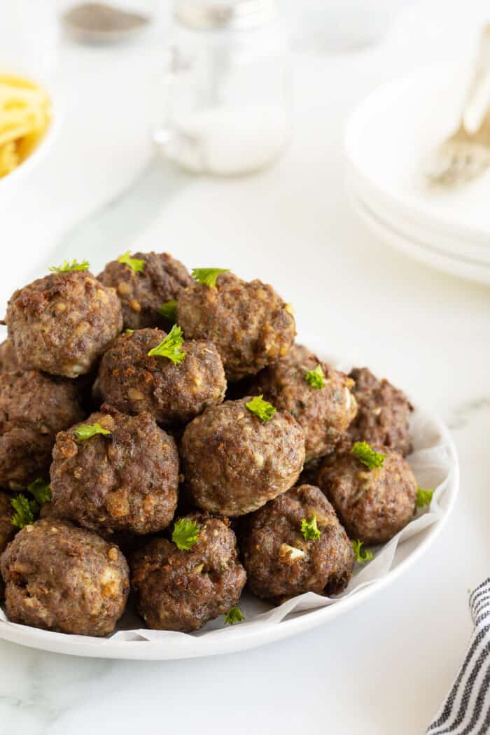 The Best Easy Homemade Meatballs Recipe - The Kitchen Magpie