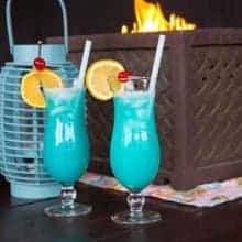 The Blue Lagoon Cocktail