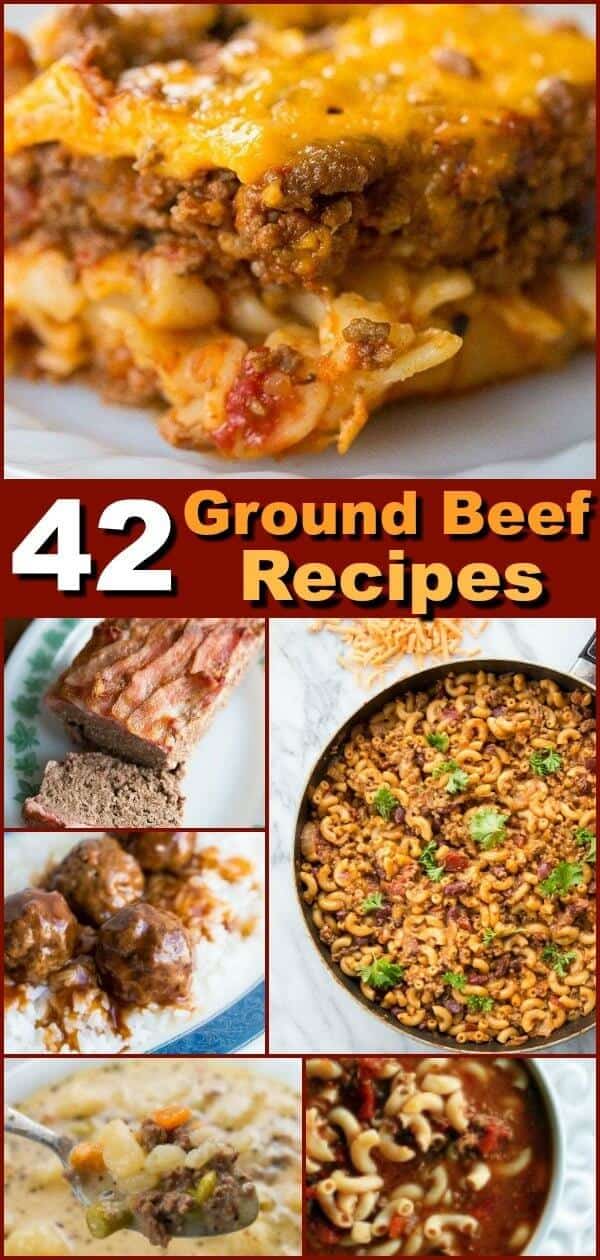 42 Tried & Tested Easy Ground Beef Recipes! | The Kitchen Magpie