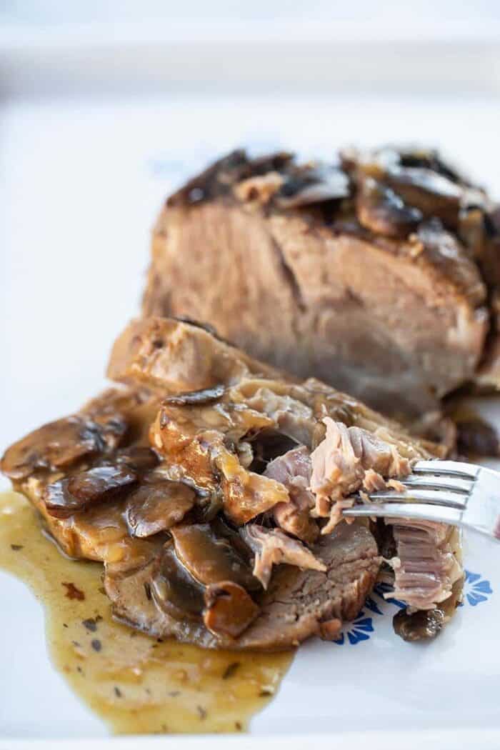 Pork Butt Roast/Boston Butt Roast with Mushroom Gravy The Kitchen Magpie