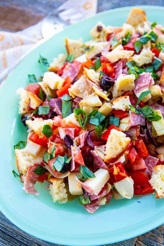 Homemade Antipasto Salad The Kitchen Magpie