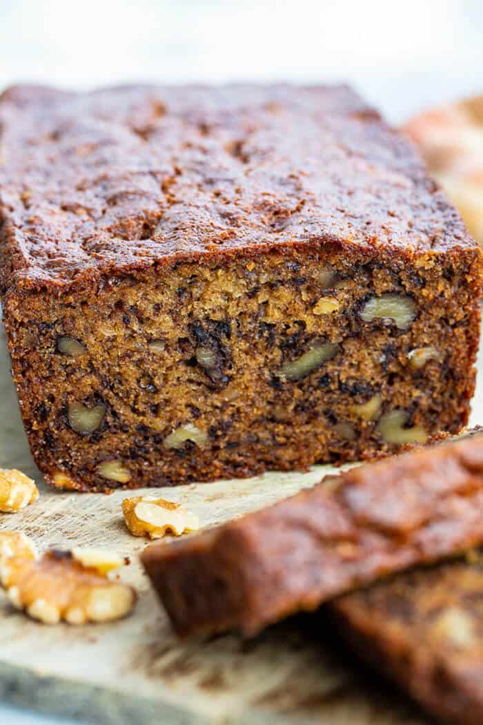 Banana Nut Bread - The Kitchen Magpie