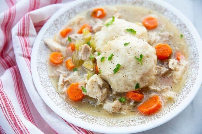 Bisquick™ Chicken And Dumplings - The Kitchen Magpie