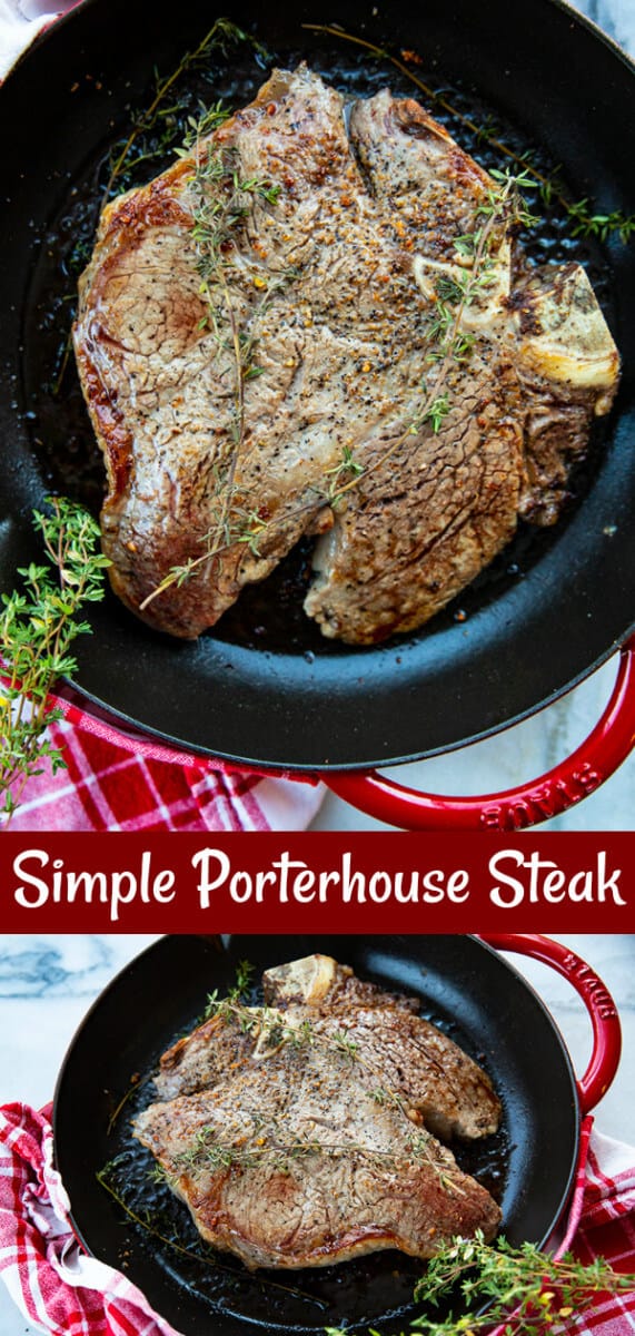 How to Cook a Perfect Porterhouse Steak - The Kitchen Magpie