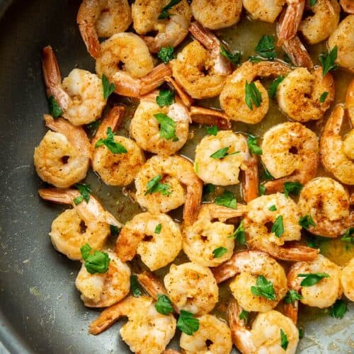 Old Bay Shrimp Sauté