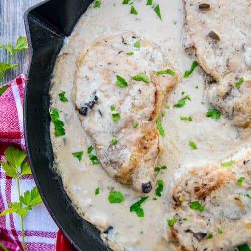 Ip pork chops with 2025 cream of mushroom soup