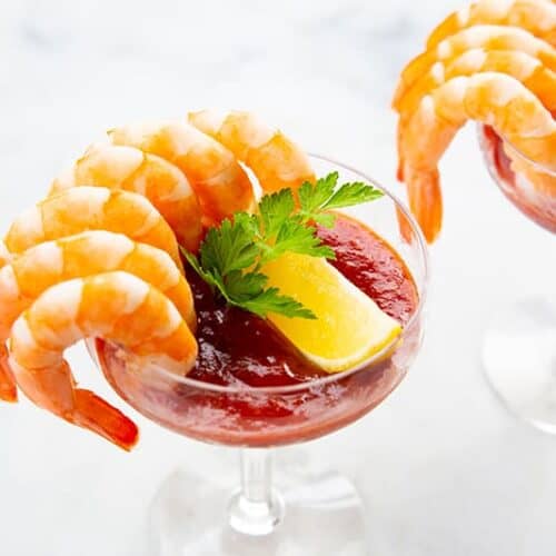 Classic Shrimp Cocktail Recipe - The Kitchen Magpie
