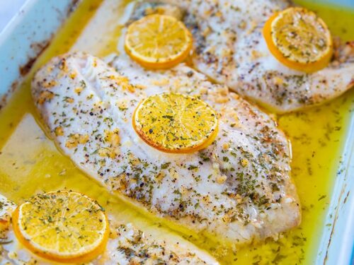 Butter Poached Lemon Garlic Tilapia Recipe The Kitchen Magpie