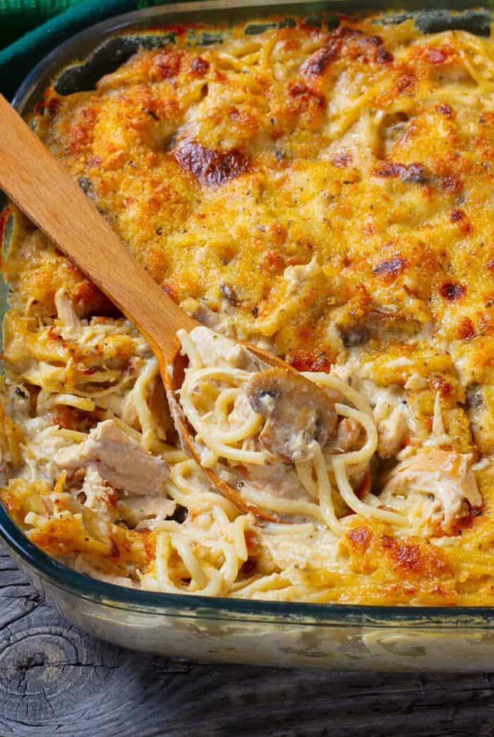 Chicken Tetrazzini-The Kitchen Magpie