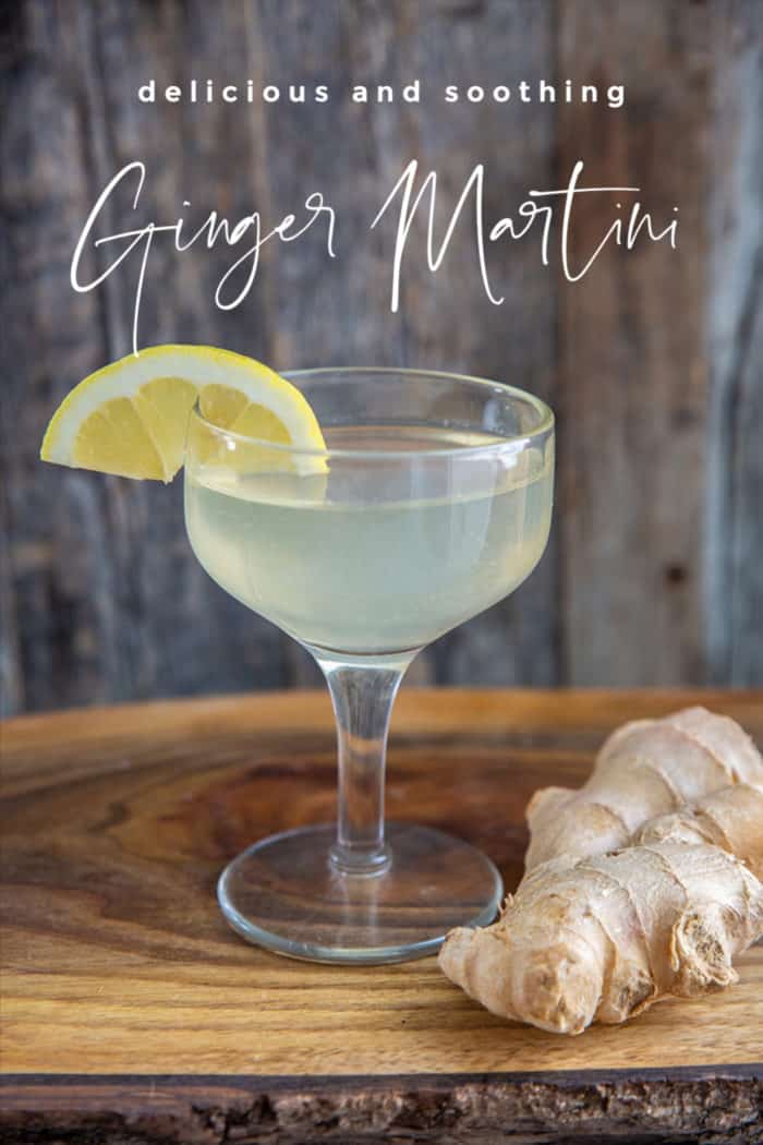 Ginger Martini - The Kitchen Magpie