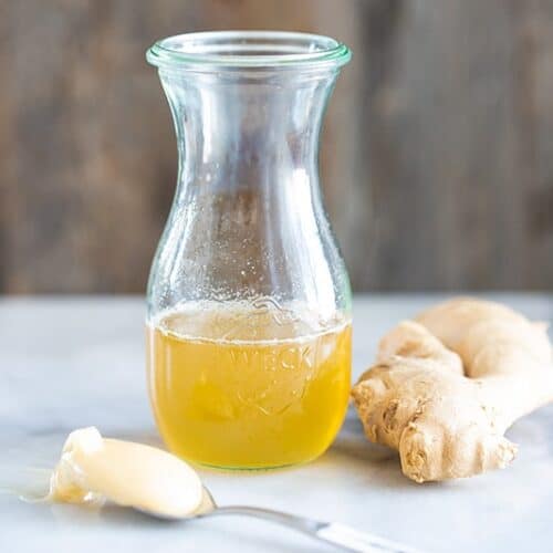 How to Make Ginger Simple Syrup - The Kitchen Magpie