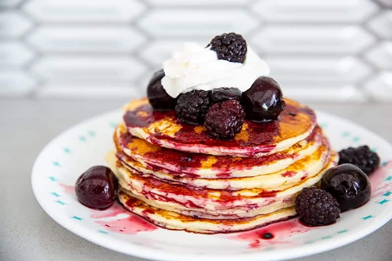 Cottage Cheese Pancakes - The Kitchen Magpie