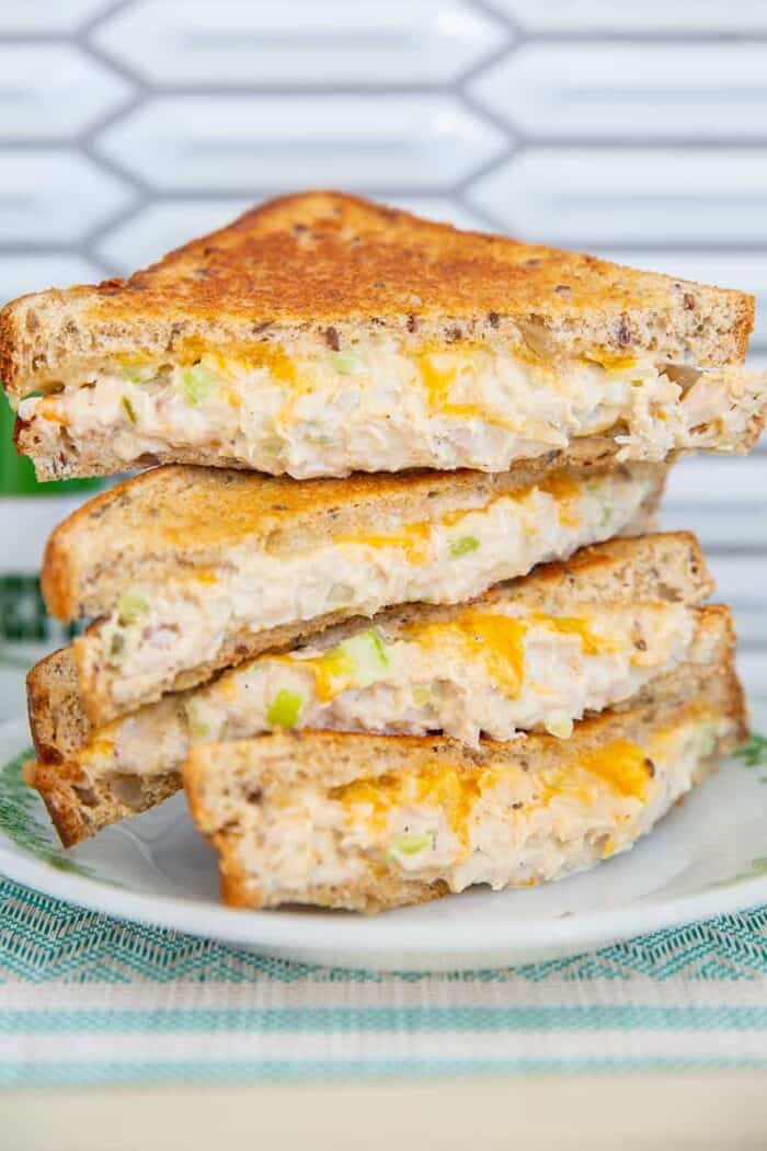 Classic Tuna Melt Sandwich - The Kitchen Magpie