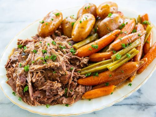 Dutch Oven Pot Roast - The Kitchen Magpie