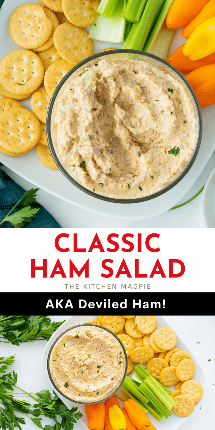 Ham Salad (Deviled Ham Spread) - The Kitchen Magpie