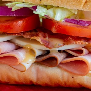 Layers in a submarine sandwich