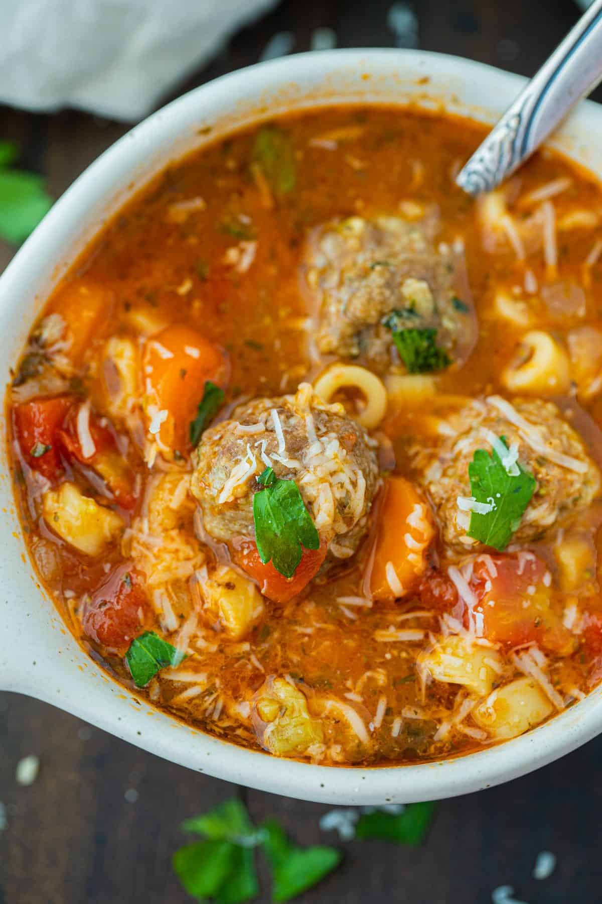 Meatball Soup | The Kitchen Magpie