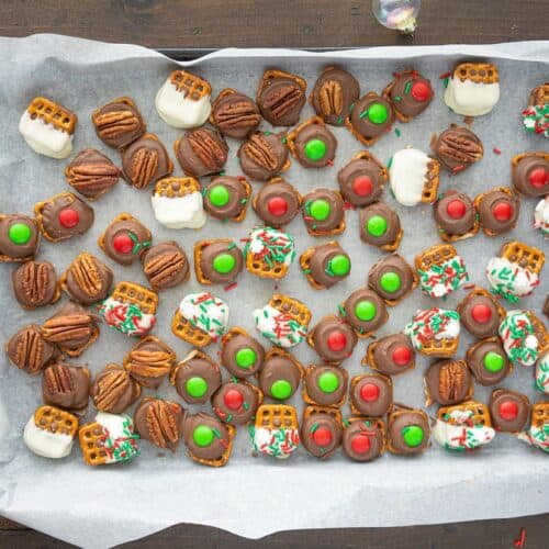 M&M's® Rolo® Pretzel Bites – Bakerlady