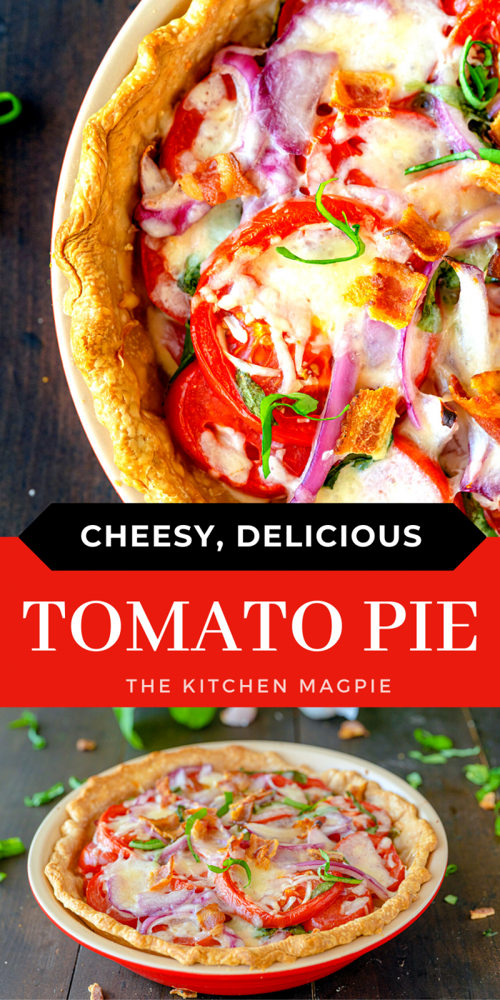 Tomato Pie - The Kitchen Magpie