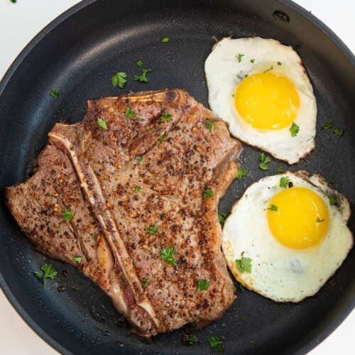 Perfect pan-seared steak on the stove - Big Sky, Little Kitchen