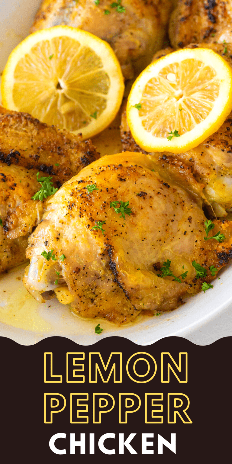 Lemon Pepper Chicken - The Kitchen Magpie