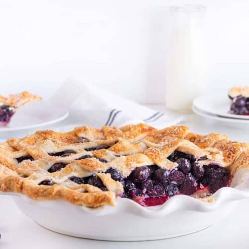 Blueberry Pie - The Kitchen Magpie